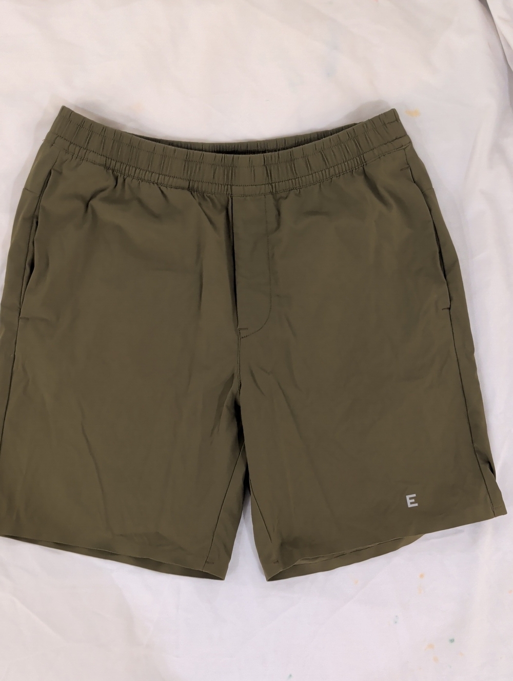 Everlane 7" Uniform Olive Green Men’s Performance Shorts